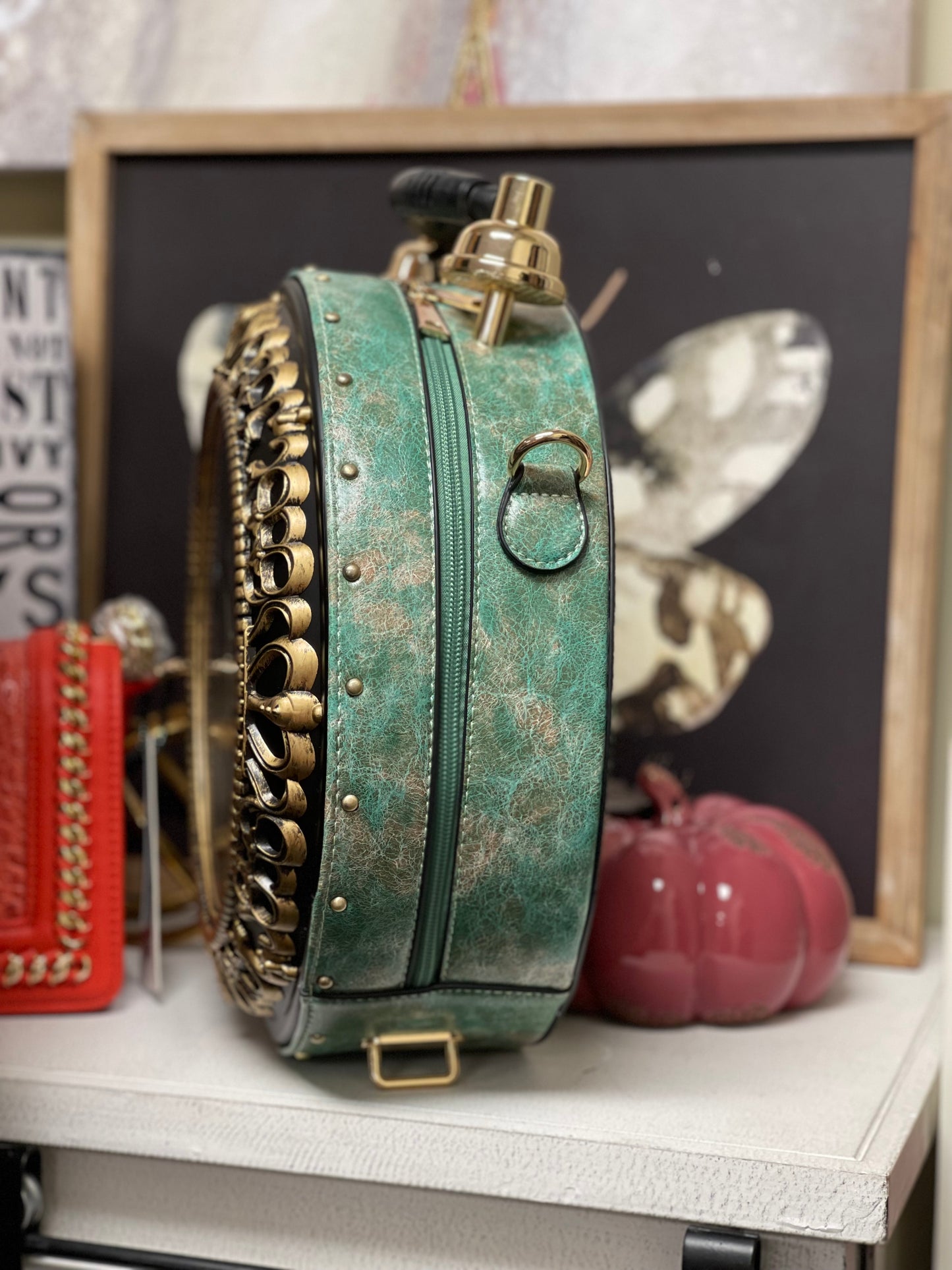 Clock Handbag
