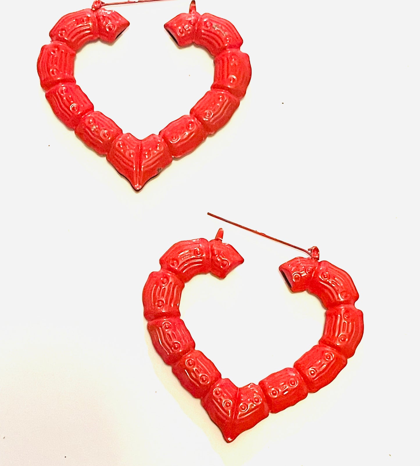 Painted Bamboo Hoops