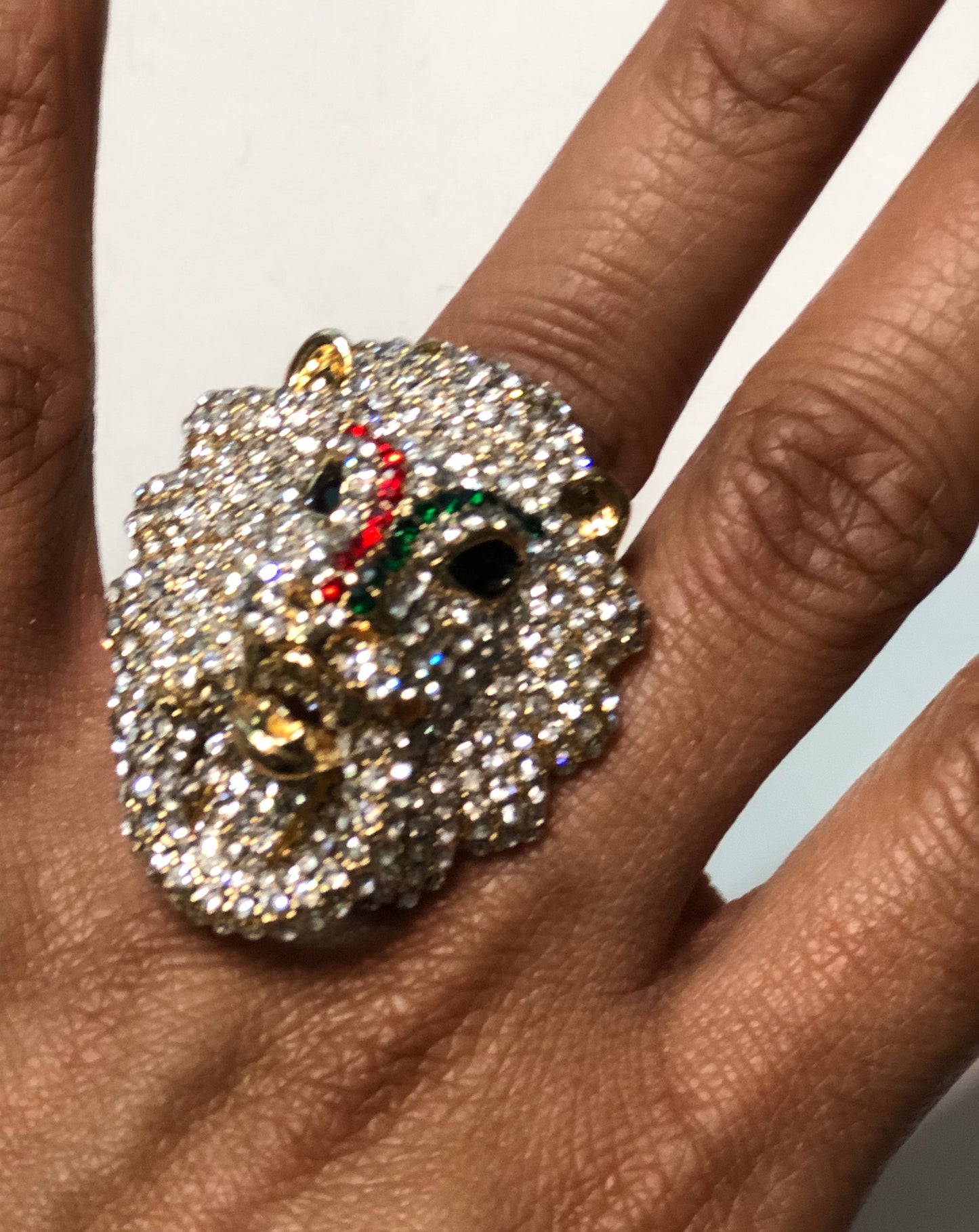 Lion Ring - Bling