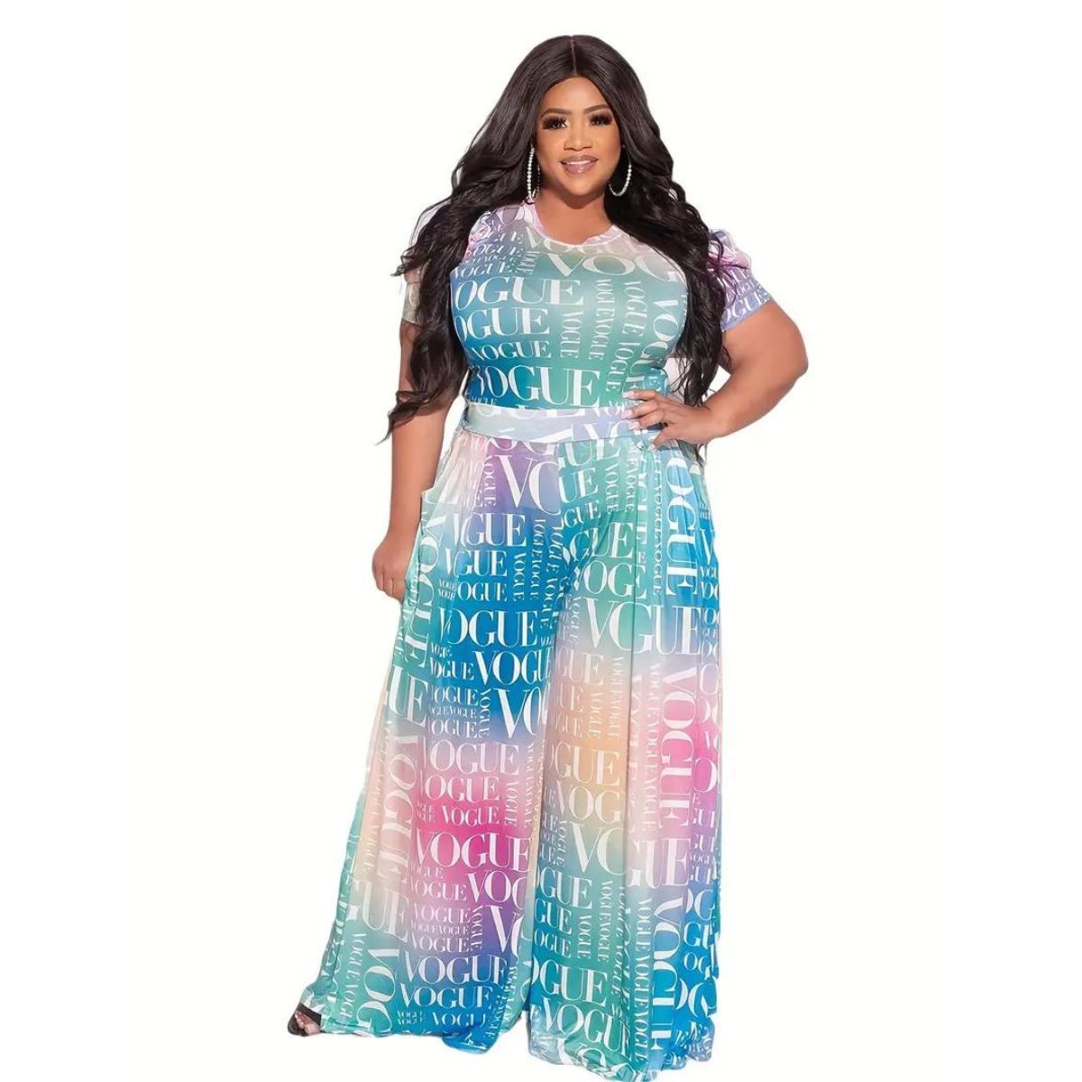 Rainbow 4XL Vogue Jumpsuit