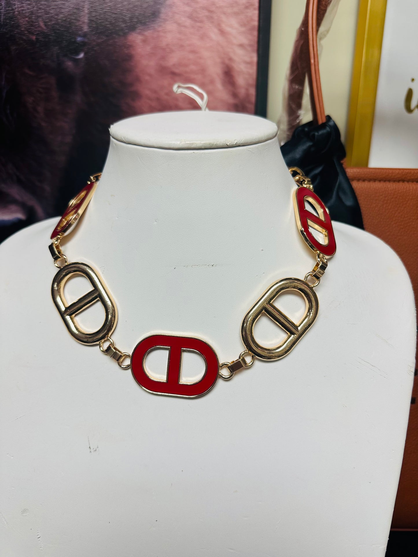 C OVAL D - NECKLACE - 222
