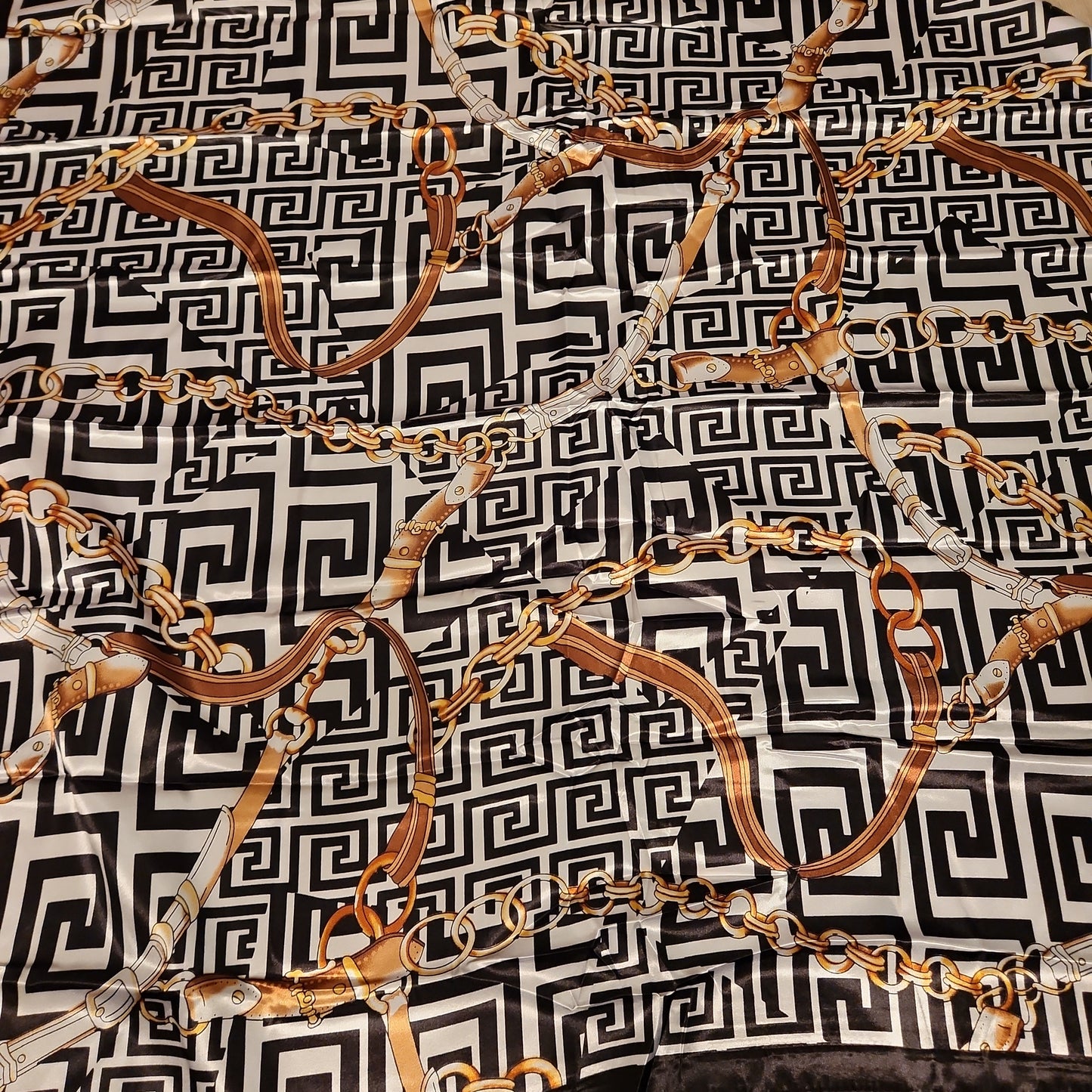 Maze Silk Scarf