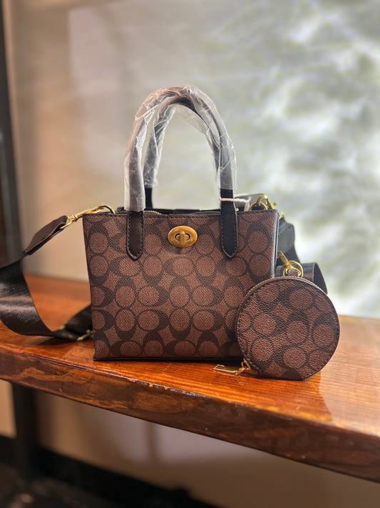 COA MINI BUCKET STYLE PURSE 111