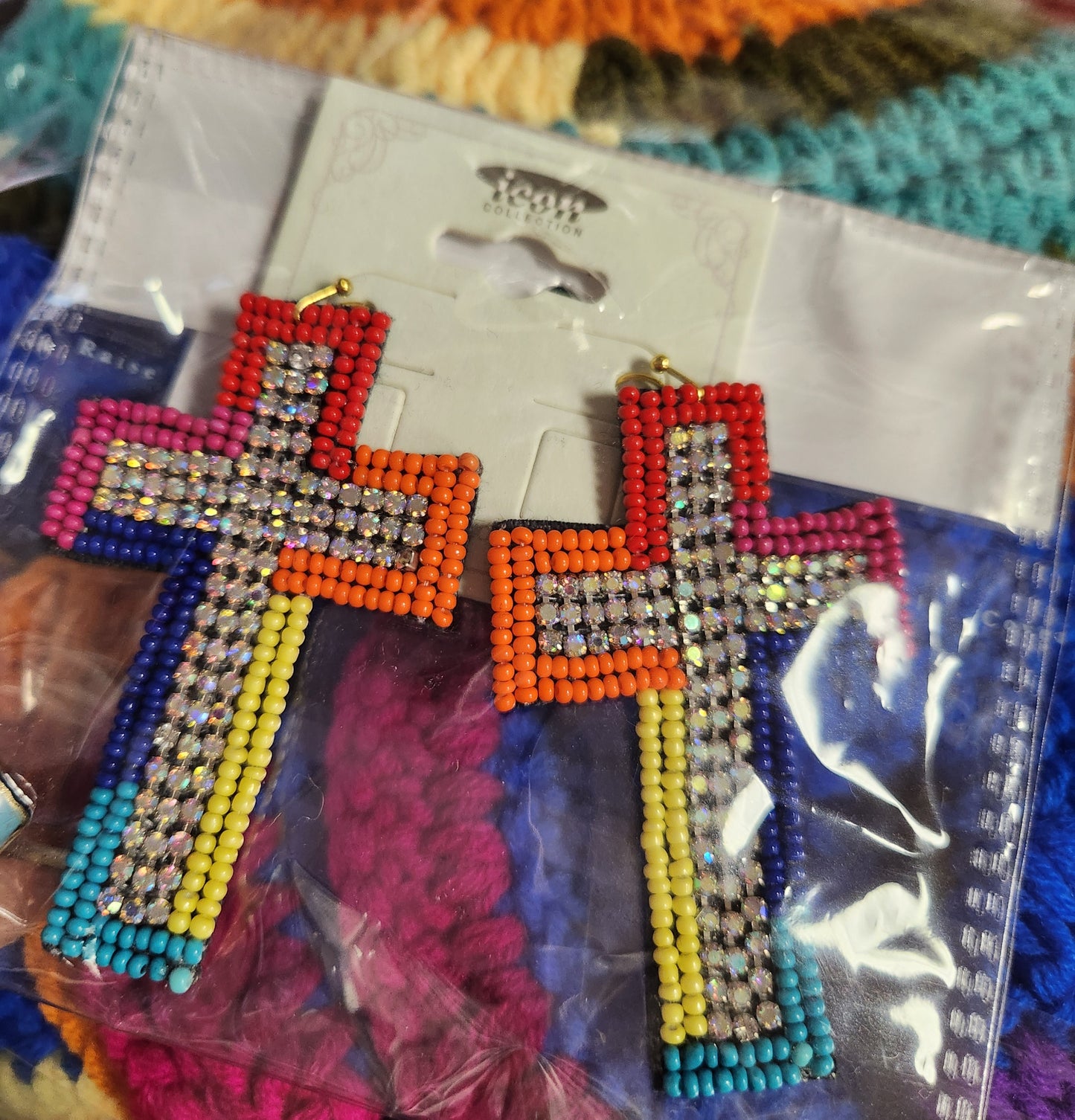 Cross Earrings