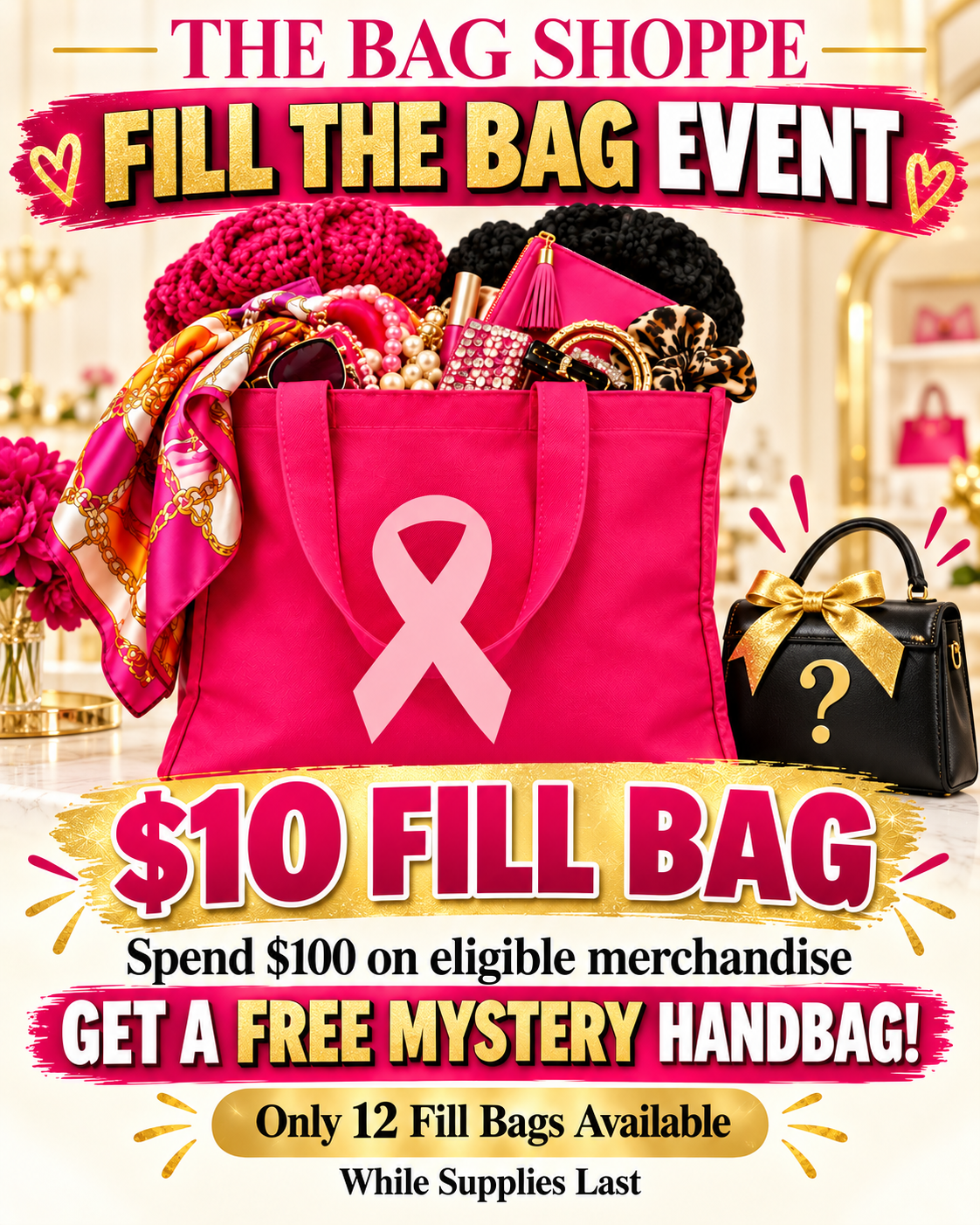RIBBON BAG FILL DAY ($10 Bag Only) Wednesday