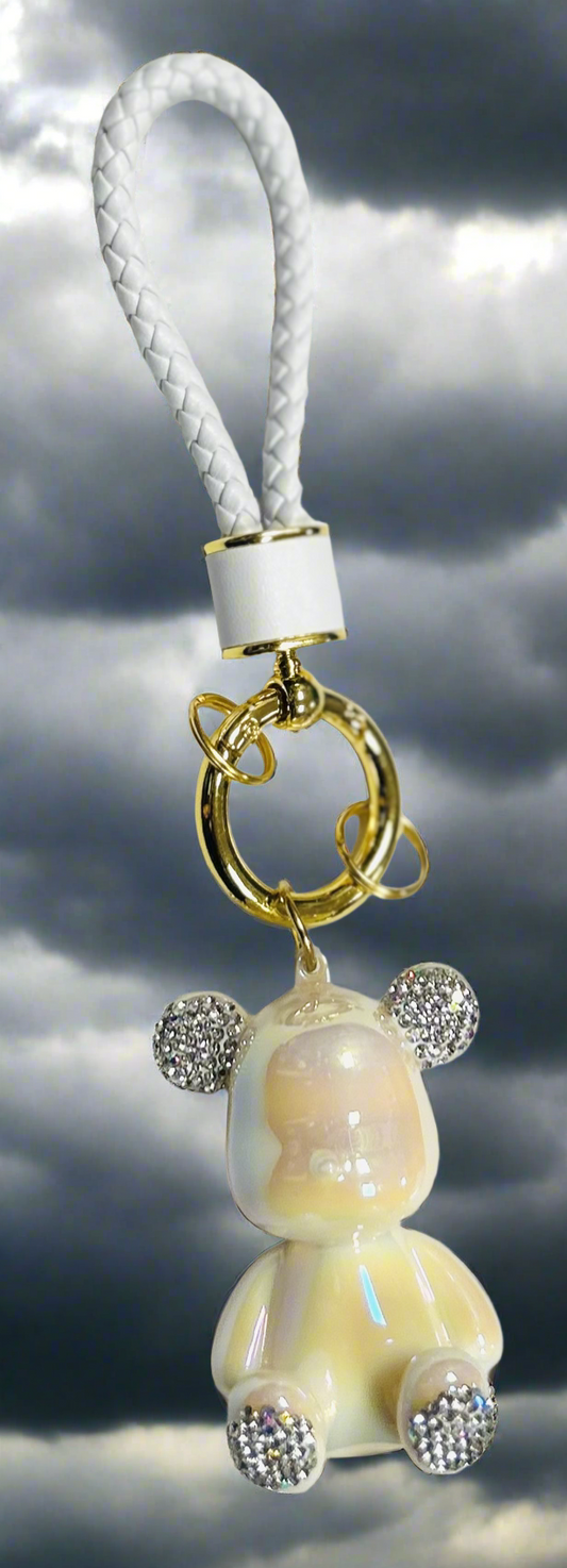chrome bear keychain 7/25/25