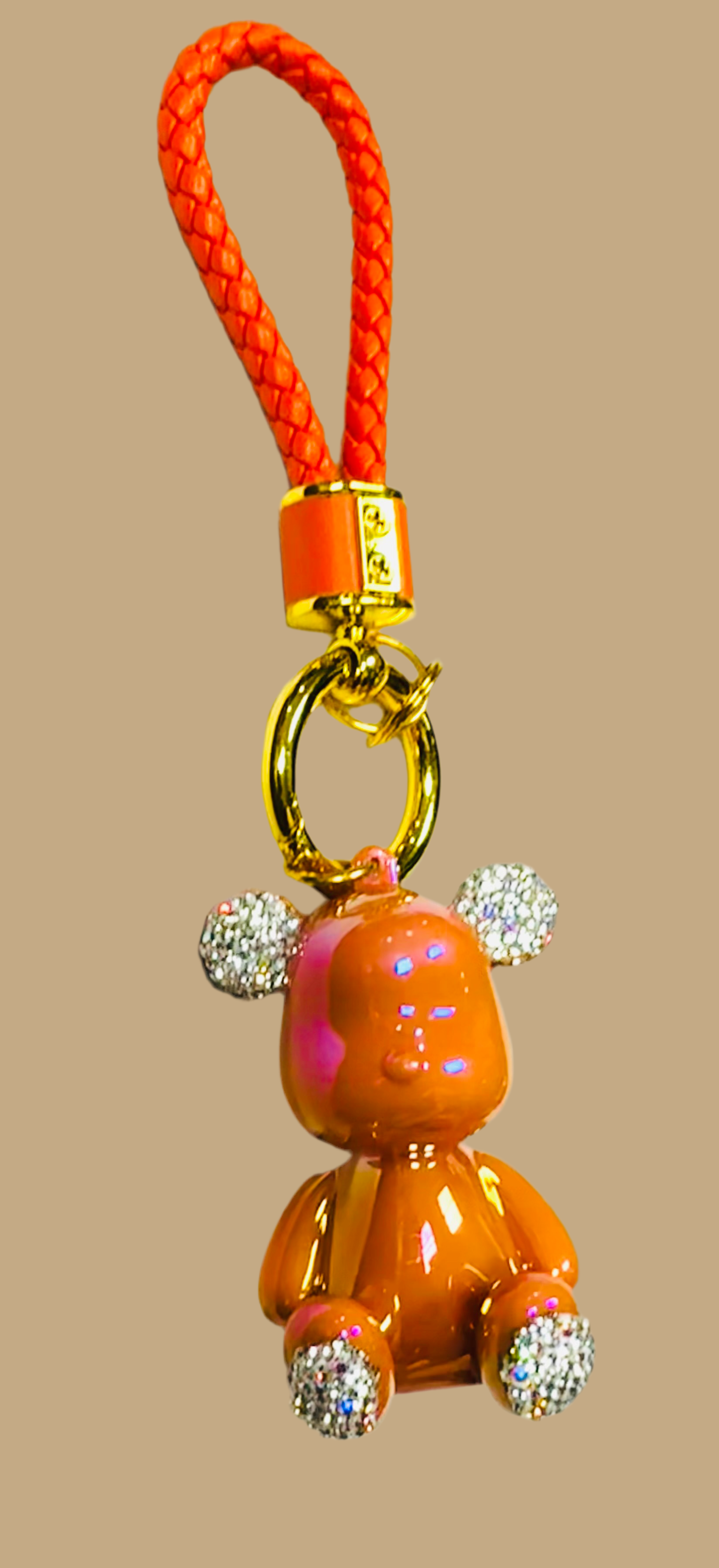 chrome bear keychain 7/25/25