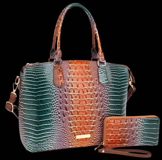 Gator Gal Handbag set