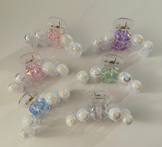 Ribbon Bow Hair Clip