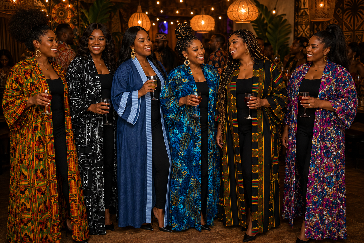 African Printed Duster