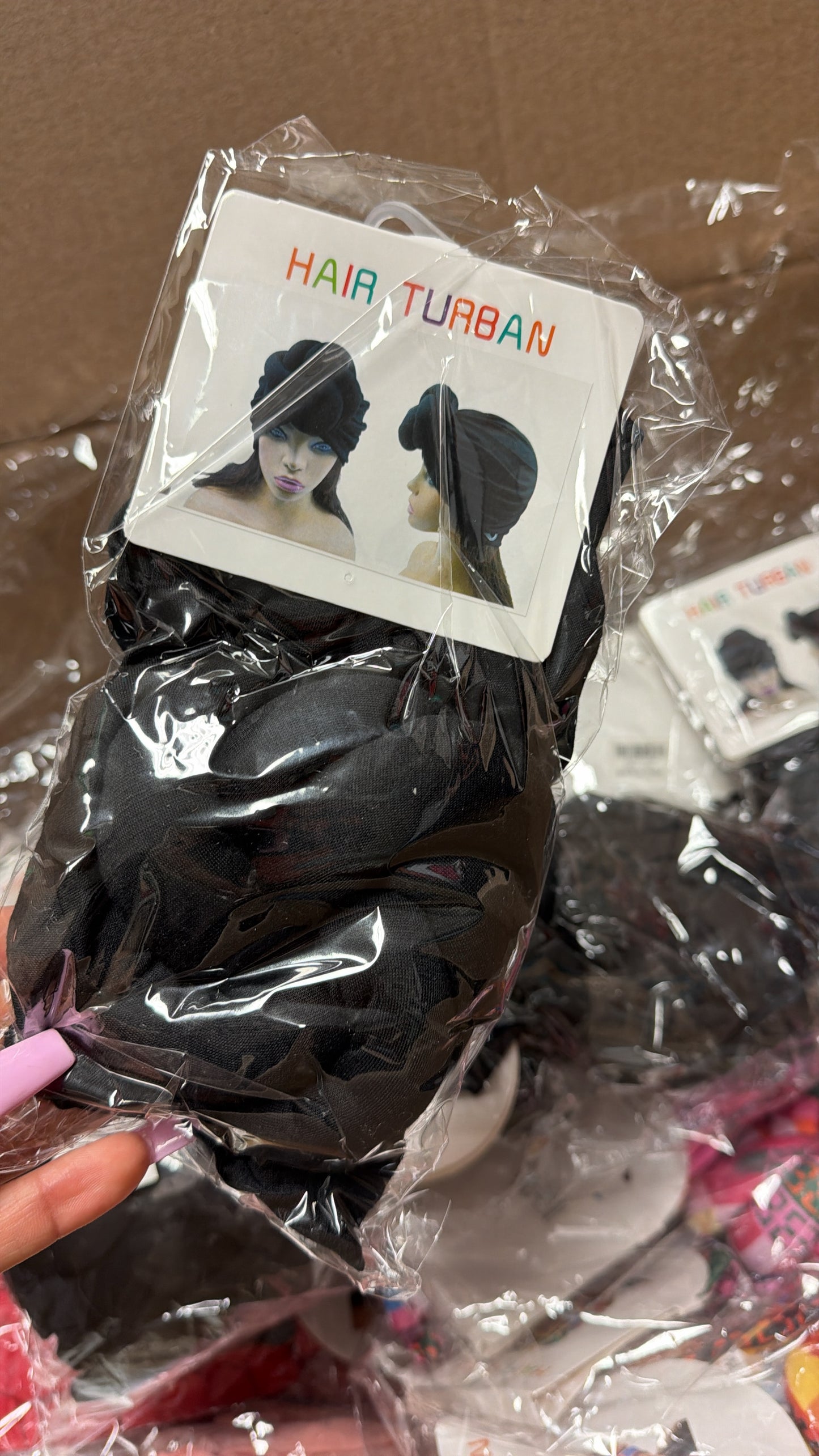 Patterned Busy Turban