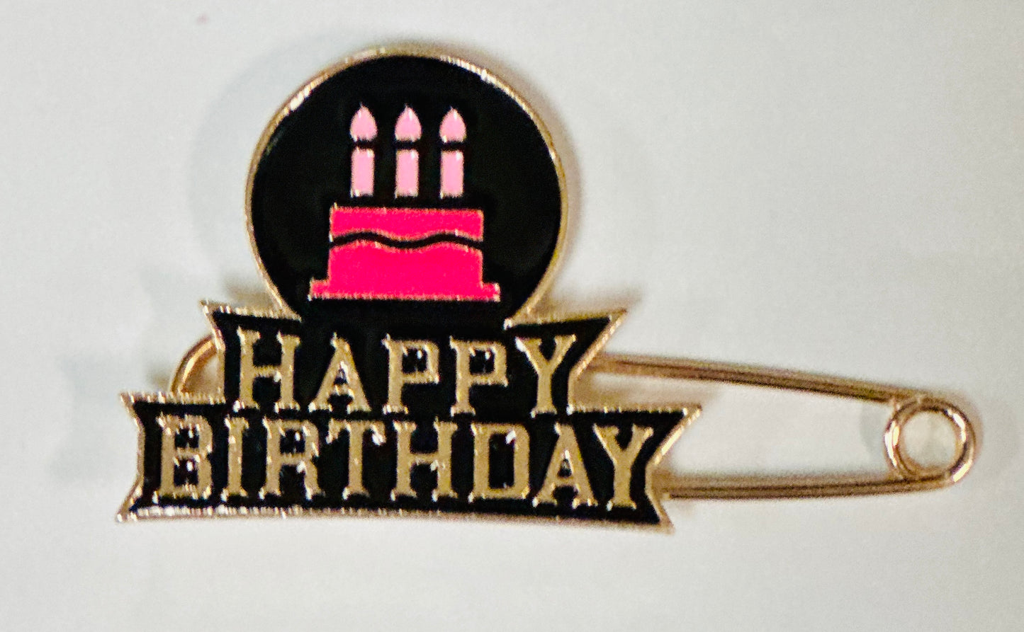 HAPPY BIRTHDAY PIN