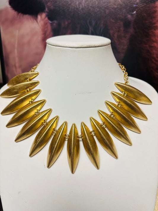 Antique Spike Necklace 222
