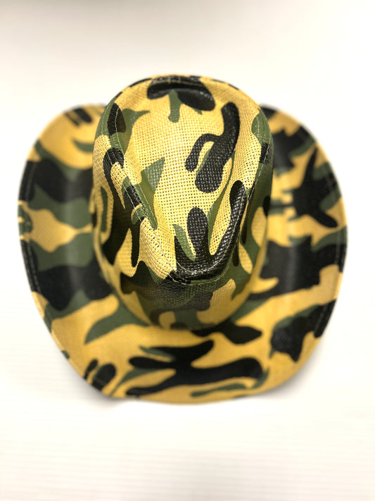 camo fedora
