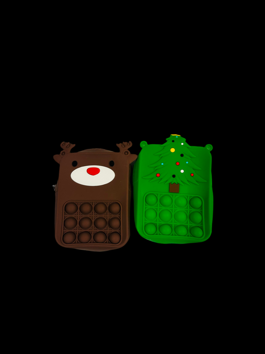 KIDS POP IT CHRISTMAS CROSSBODY BX1 $#4245