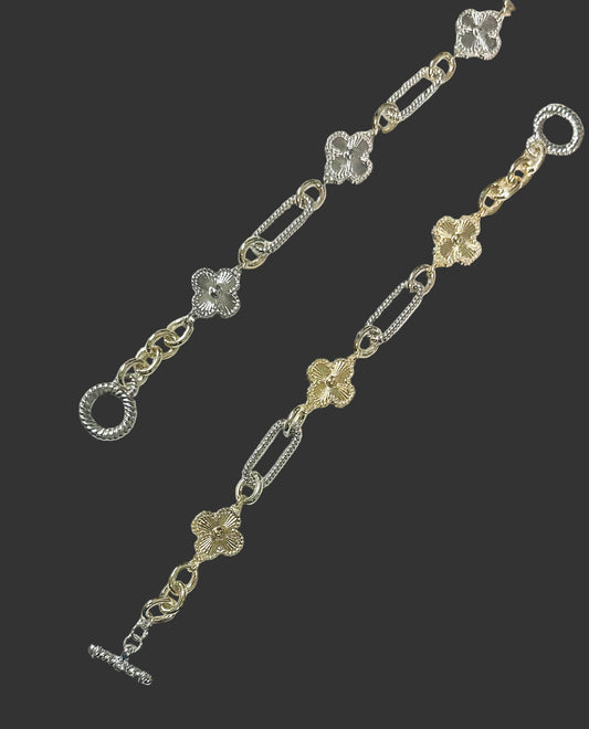 CLOVER LINKS BRACELET 1059CLR 4811