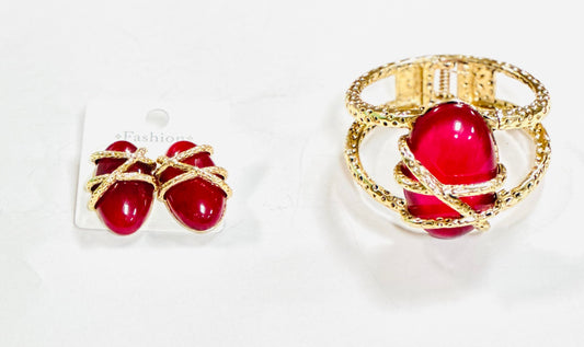 Gold Rings Earrings
