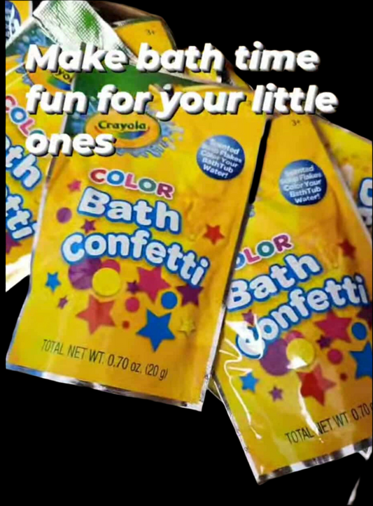 Bath Time Confetti