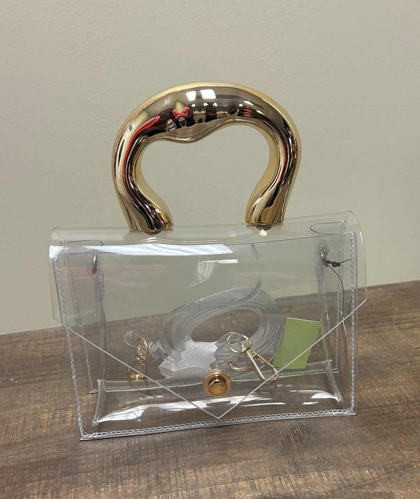 CLEAR - GOLD HANDLE XBDY