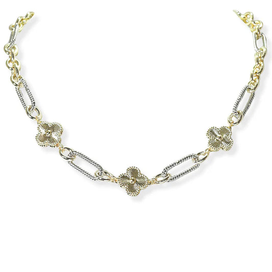 CLOVER LINK NECKLACE 1060CLR 4806