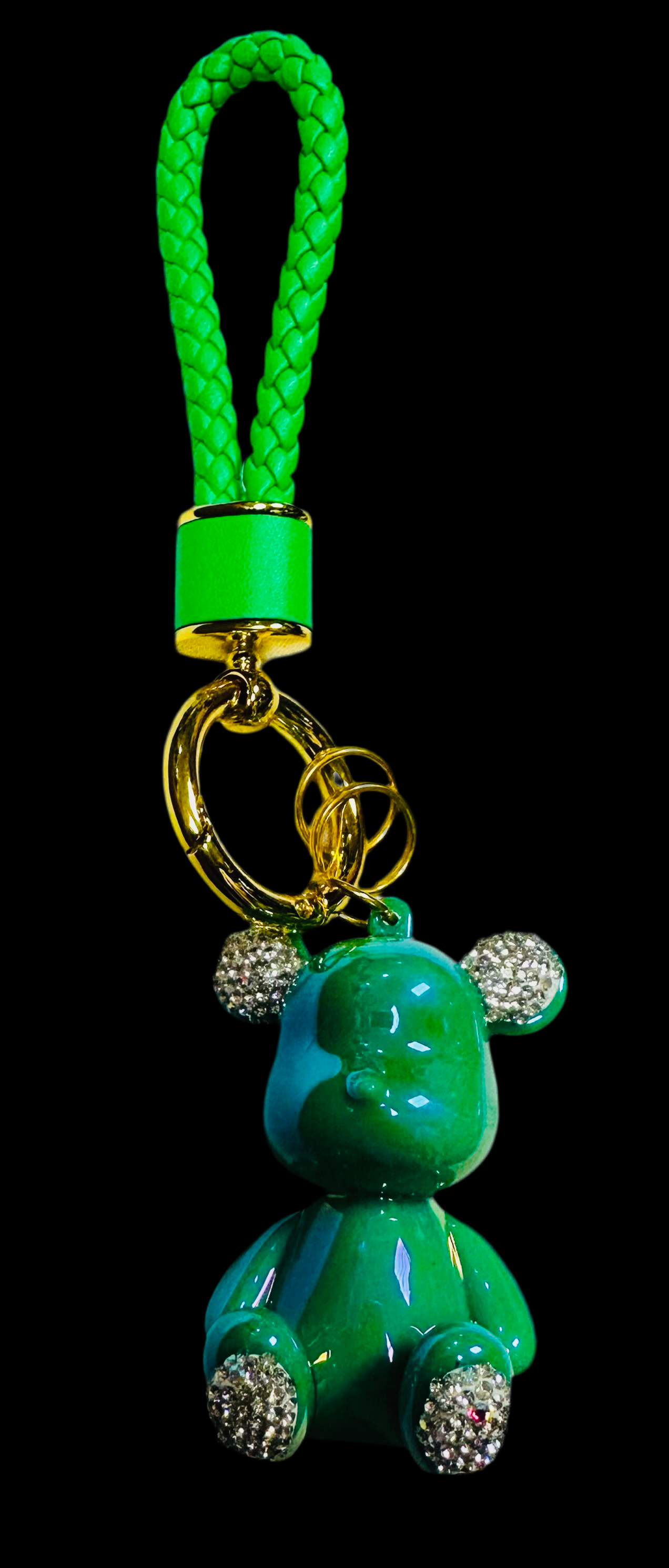 chrome bear keychain 7/25/25