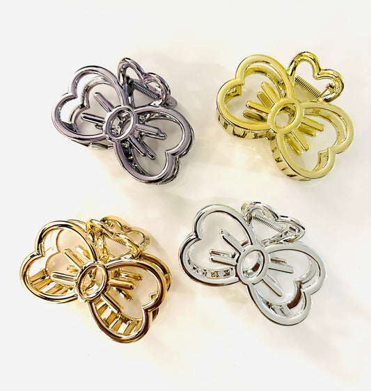 HK Bow Hair Clip