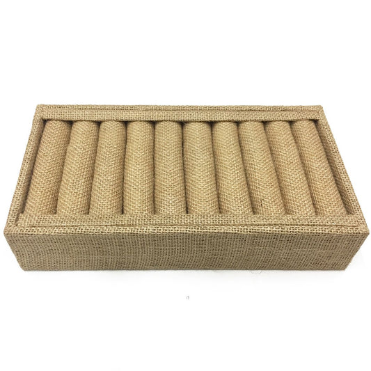 DISPAY TRAY - BURLAP