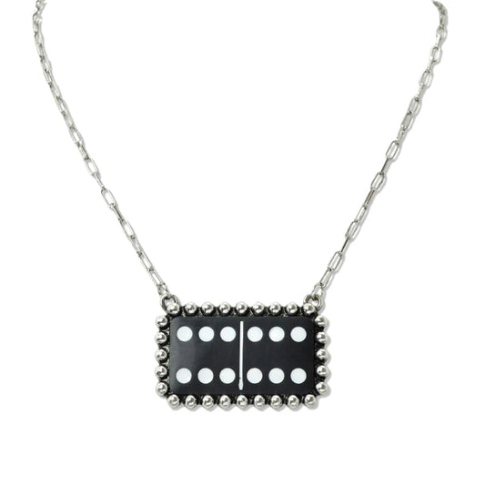 DOMINO NECKLACE  1052CLR 4657