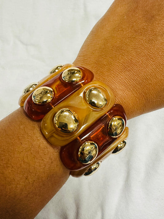 Studded Tortoise Bracelet