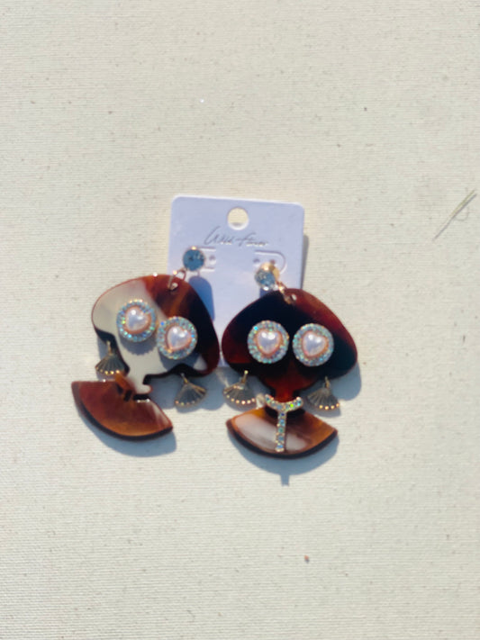 Tortoise Lady Earrings