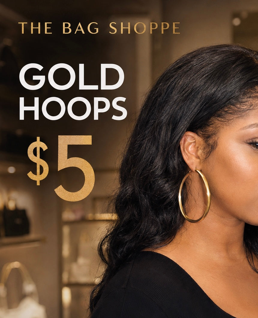 Gold Hoop Earrings