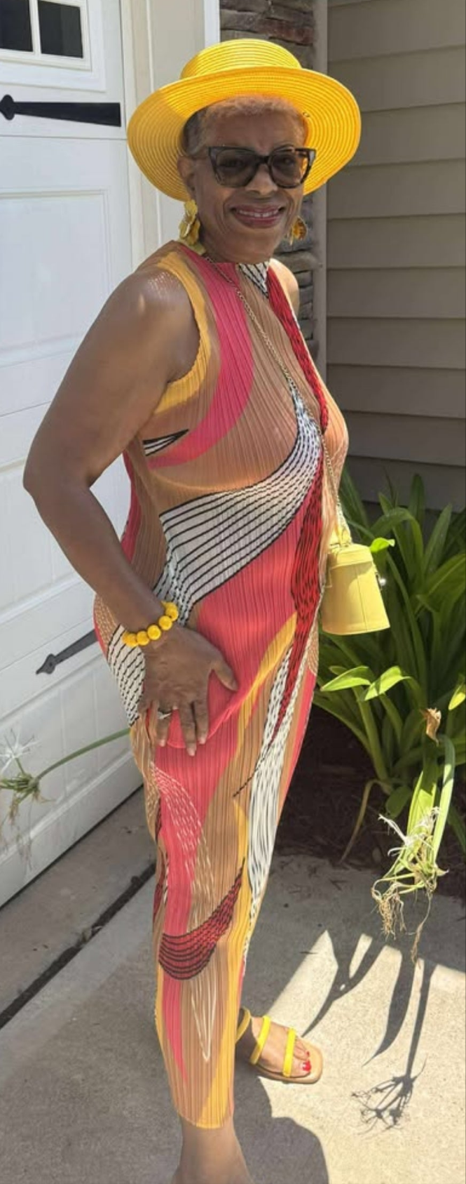 Striped Spotted Dress