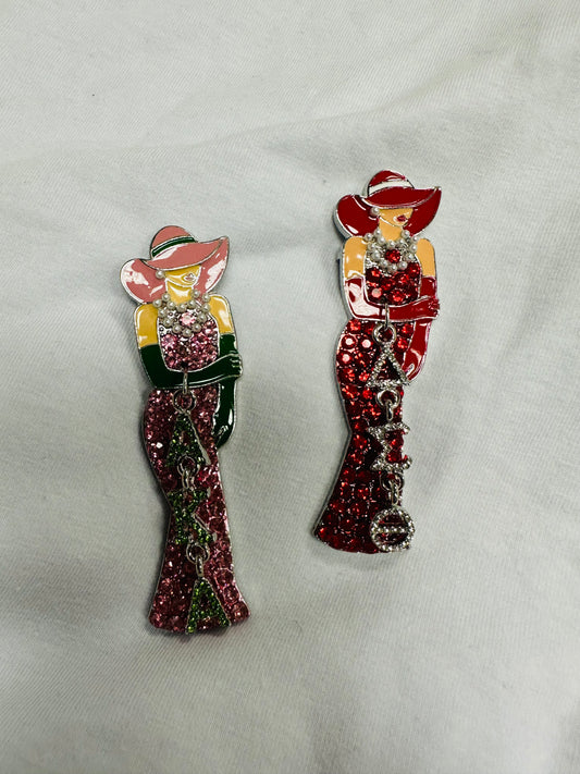 Dress Lady Brooch