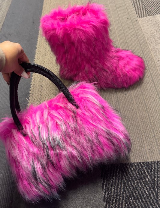 Fuzzy Boots, Fuzzy Bags