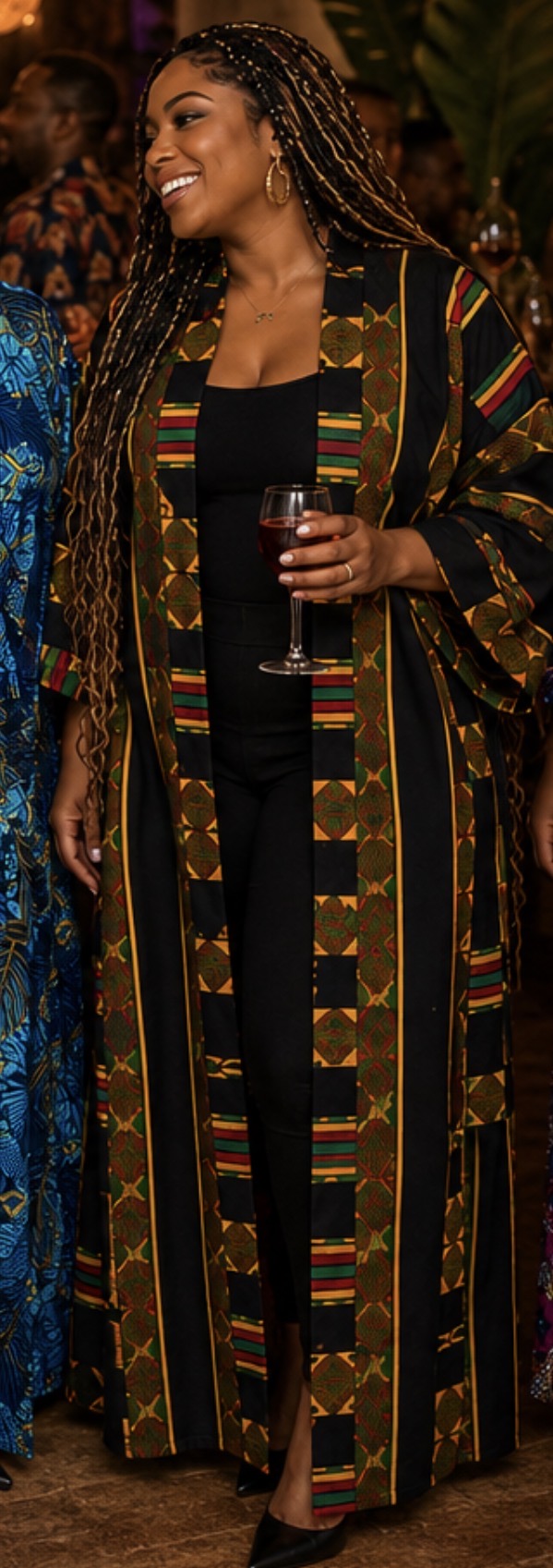 African Printed Duster