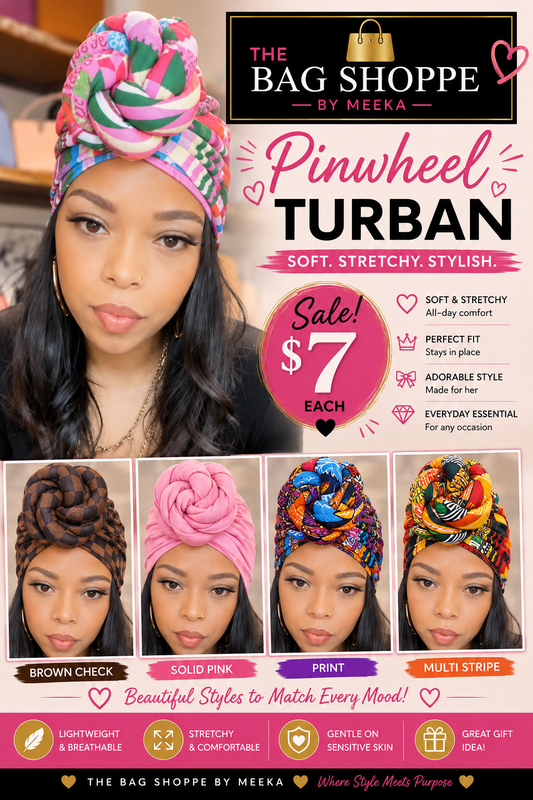 Patterned Busy Turban