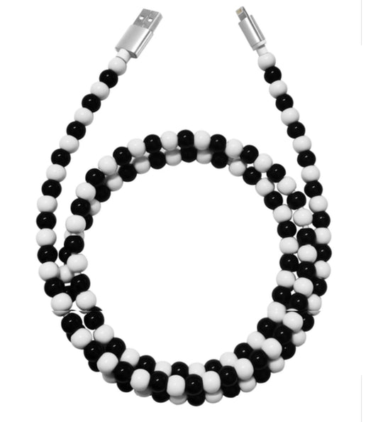 Beaded Charger Cord