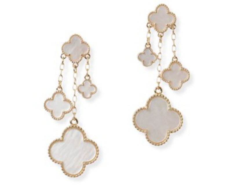 Clover Charm Earrings