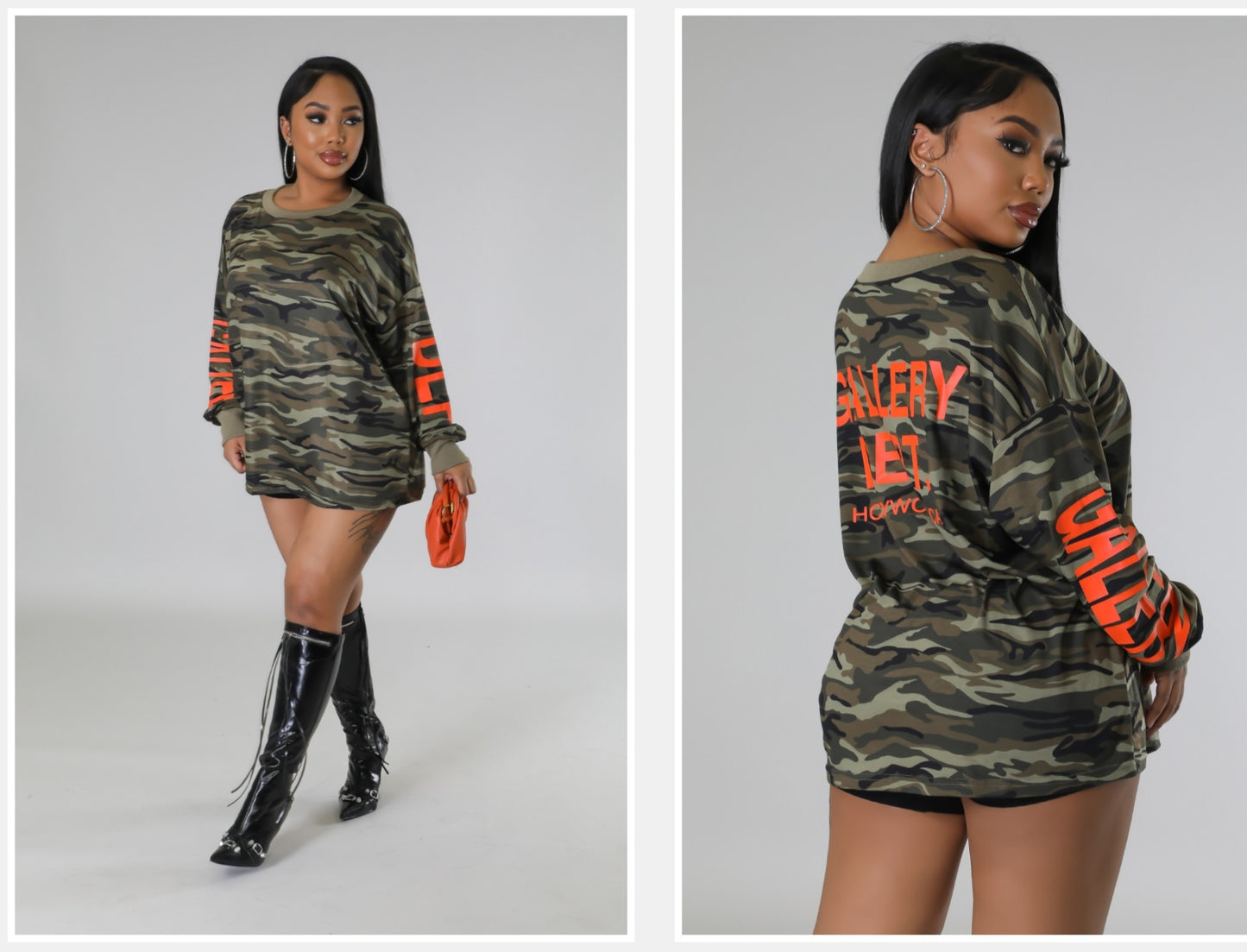 GALLERY Camo Shirt