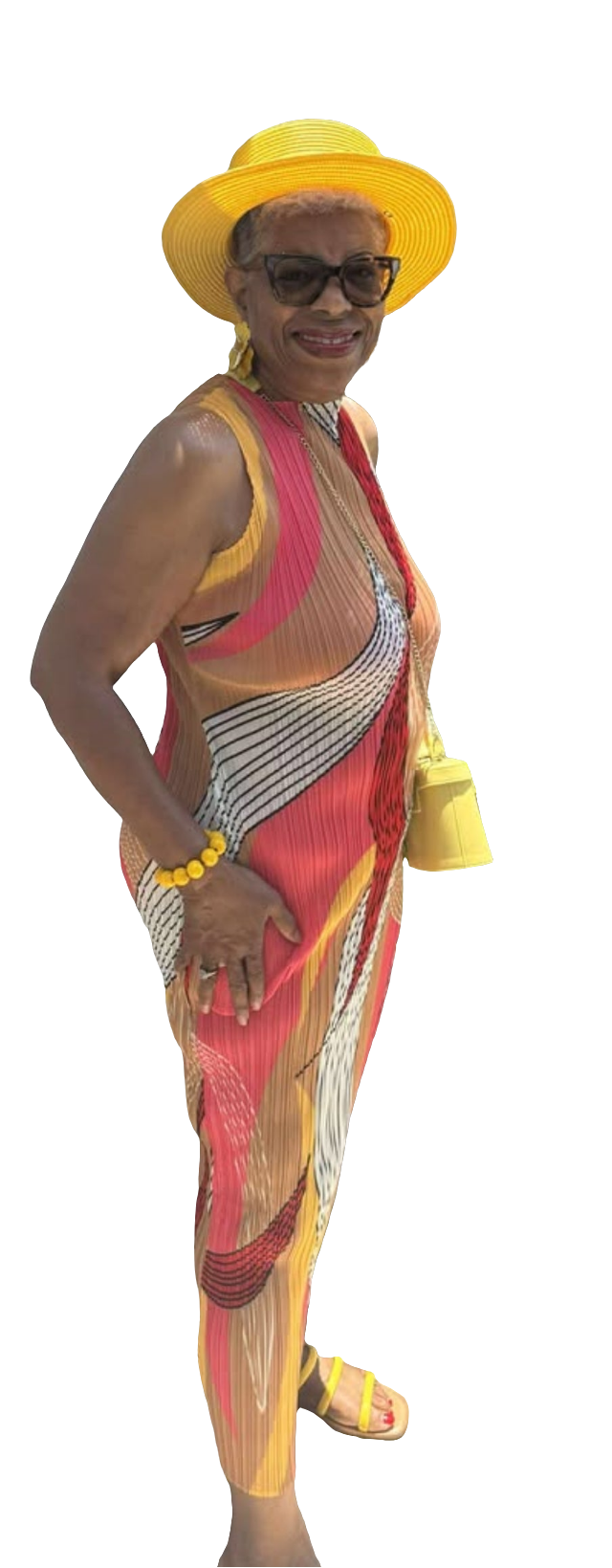 Striped Spotted Dress