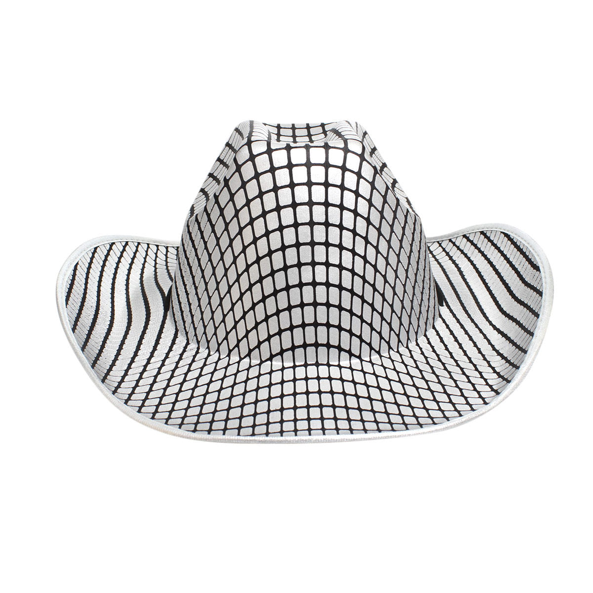 Cowboy Hat Silver This Ain't Texas Fashion Hat