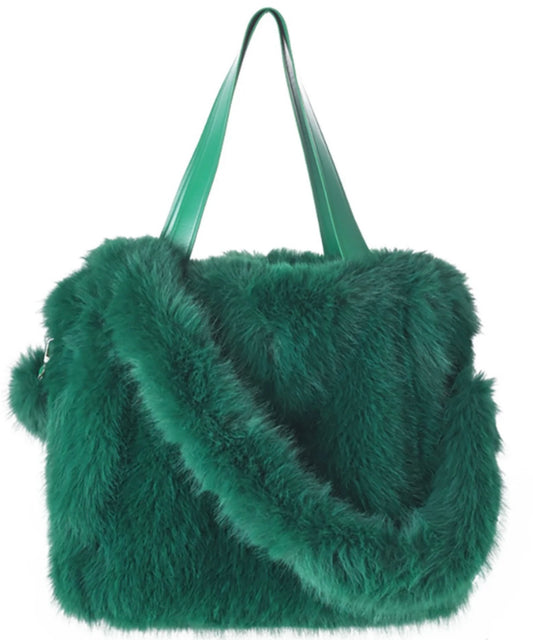 Fur Tote - XL FUZZY BAG 333