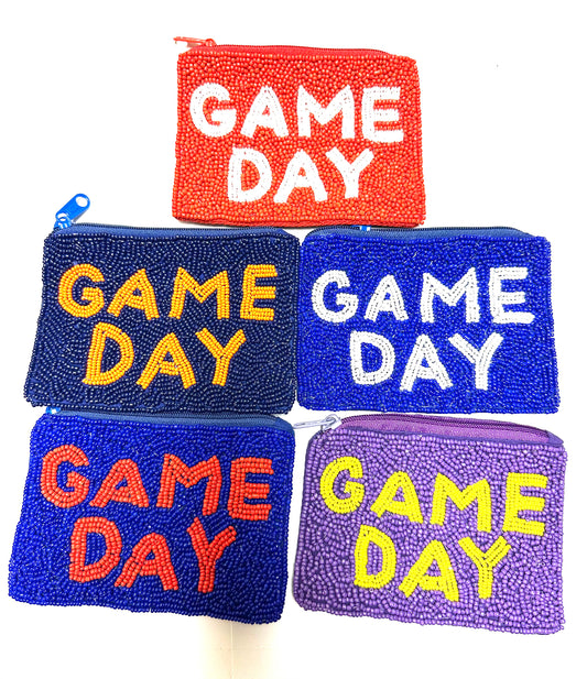 Game Day Beaded Pouch (1 Pouch)