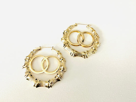 DOUBLE BAMBOO HOOPS 0756