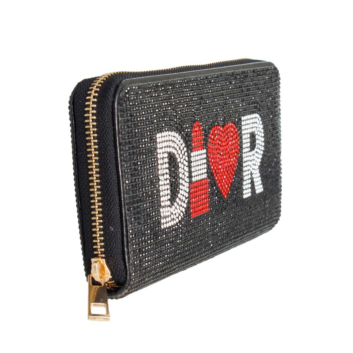 Black Stone D Designer Wallet