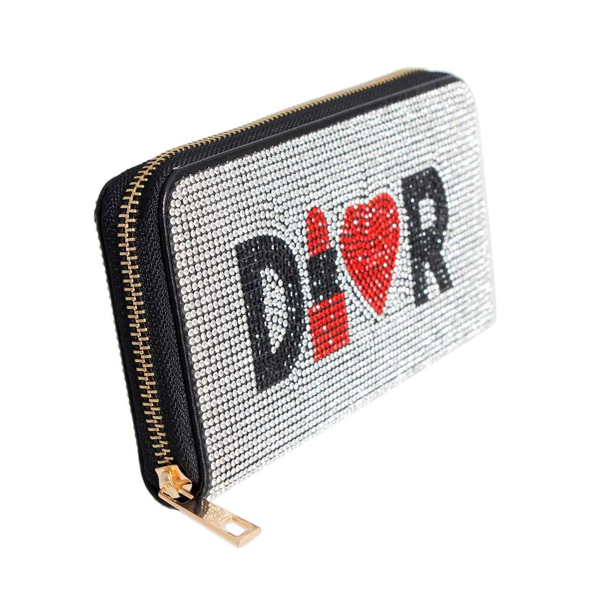 Clear Stone D Designer Wallet