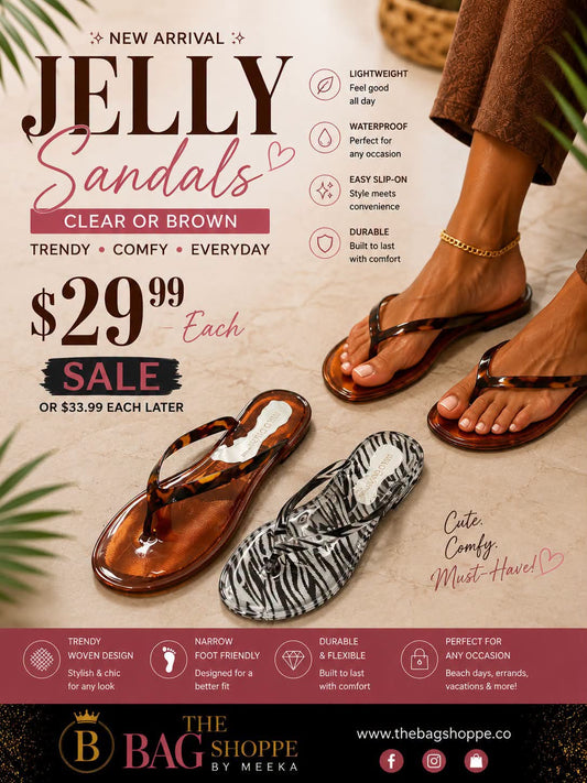 Jelly Thong Sandals