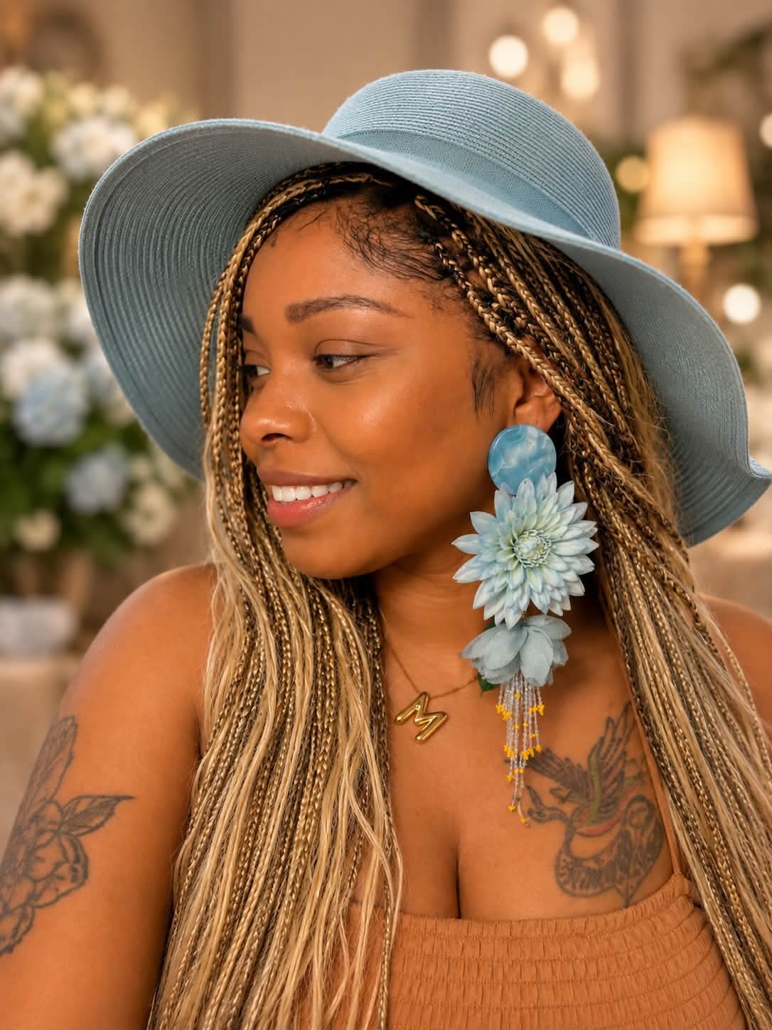 Floral Earring