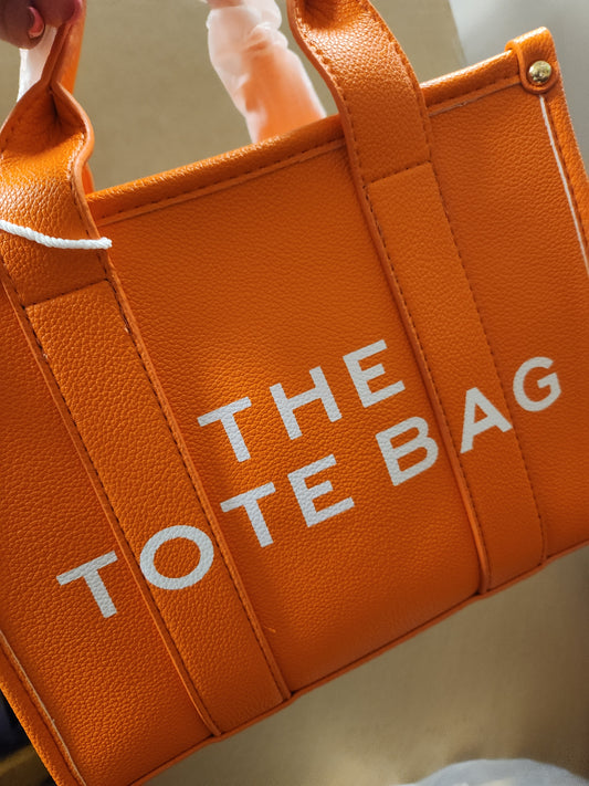 TOTE LEATHER BAG - SMALL