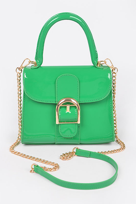 PATENT LEATHER MINI XBDY